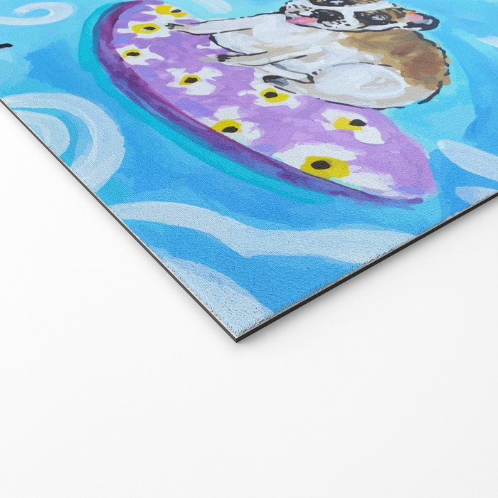 Dogs at the Beach Welcome Mat Gallery Image 2
