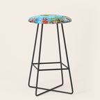 Dogs at the Beach Stool Gallery Image 1