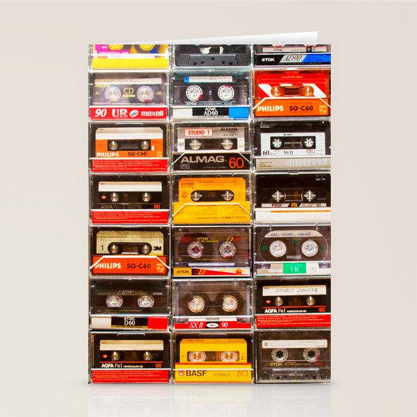 Something Nostalgic V - Music - Global Language #decor #society6 #buyart Stationery Card Gallery Image 2