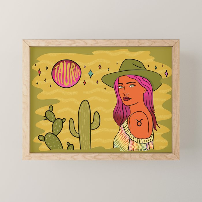 Taurus Mini Art Print Gallery Image 1
