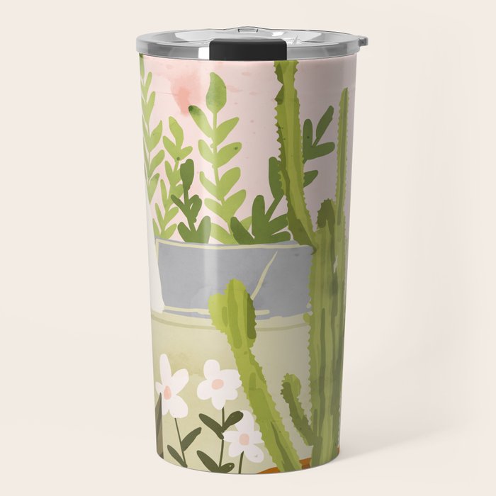 Playing For My Plants Travel Mug Gallery Image 1
