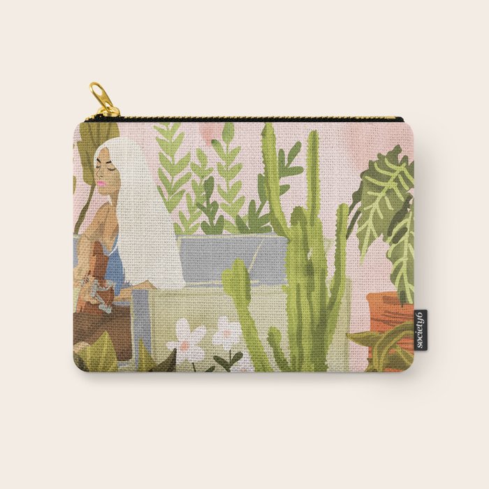 Playing For My Plants Carry All Pouch Gallery Image 1