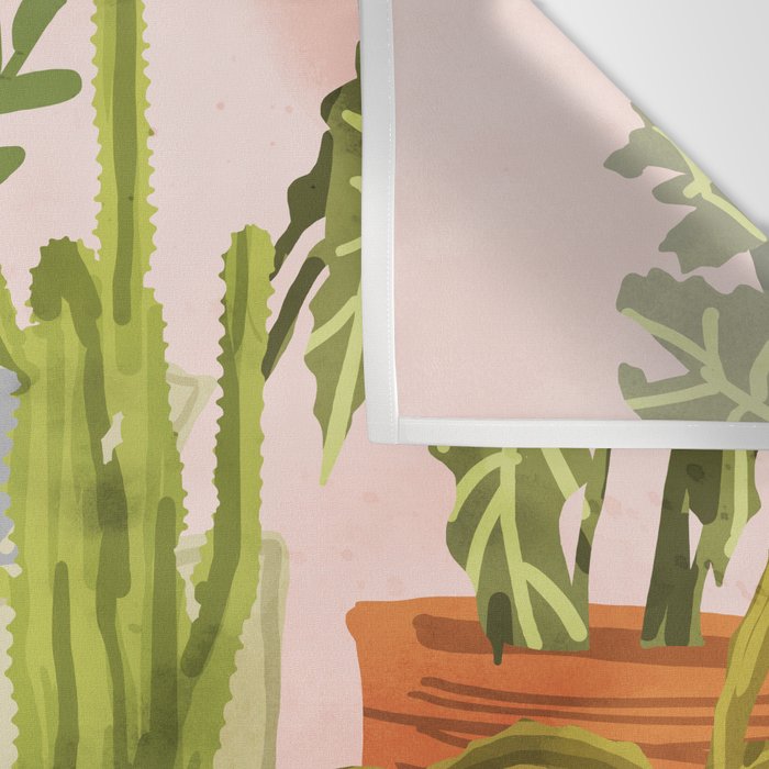 Playing For My Plants Wall Tapestry Gallery Image 3