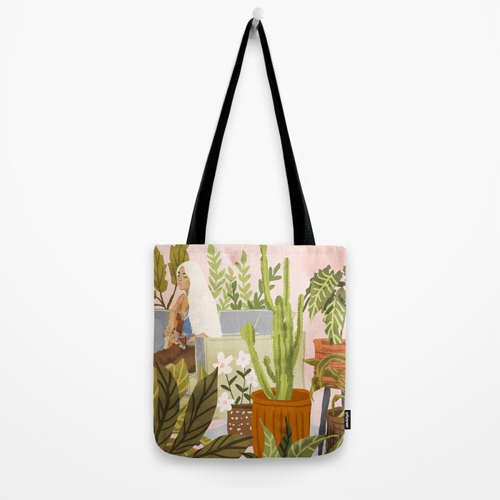 Playing For My Plants Tote Bag Gallery Image 2
