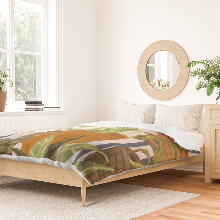 Playing For My Plants Duvet Cover Gallery Image 2