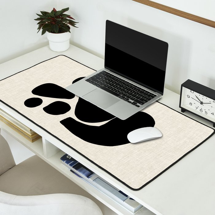 Footprints In Ink Desk Mat Gallery Image 2