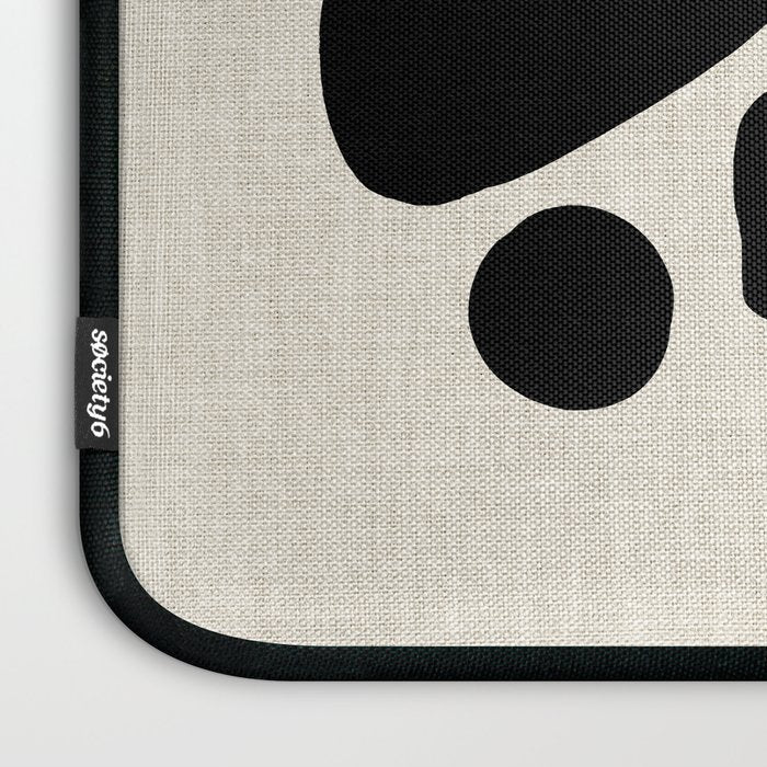 Footprints In Ink Laptop Sleeve Gallery Image 3