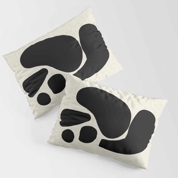 Footprints In Ink Pillow Sham Gallery Image 1