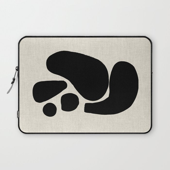 Footprints In Ink Laptop Sleeve Gallery Image 1