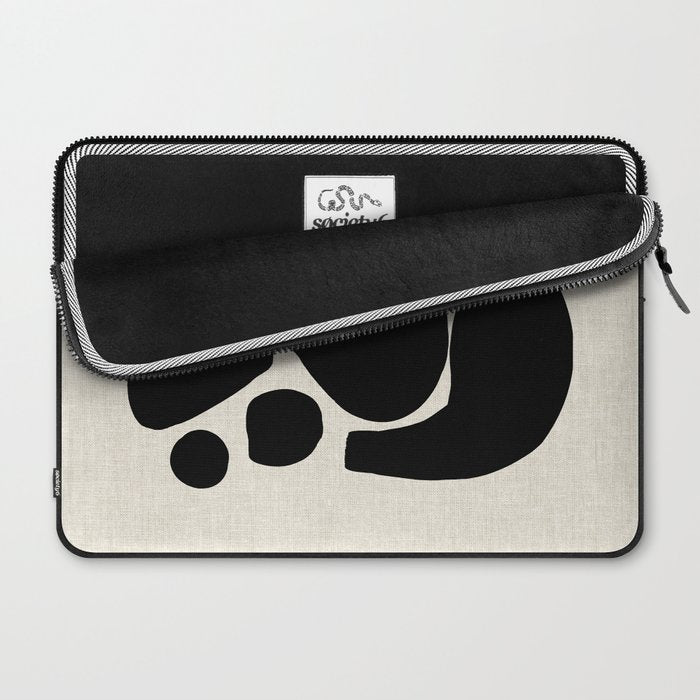 Footprints In Ink Laptop Sleeve Gallery Image 2