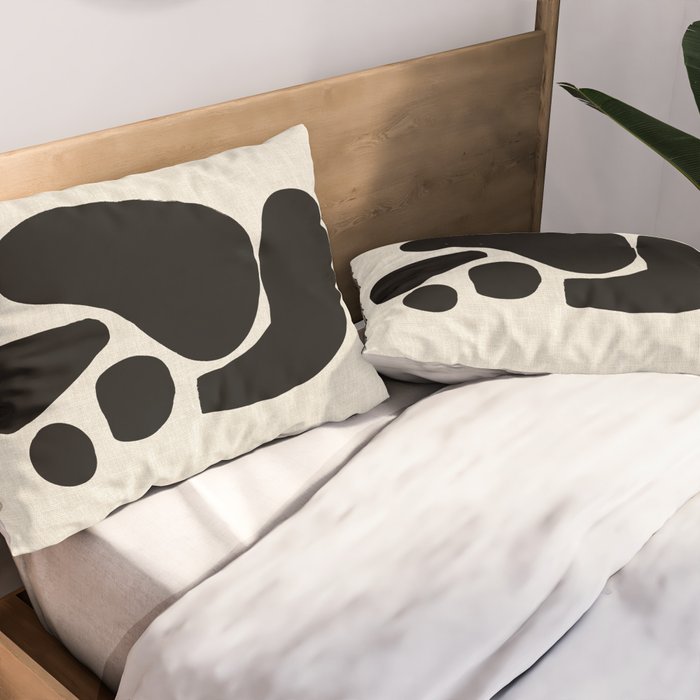 Footprints In Ink Pillow Sham Gallery Image 2