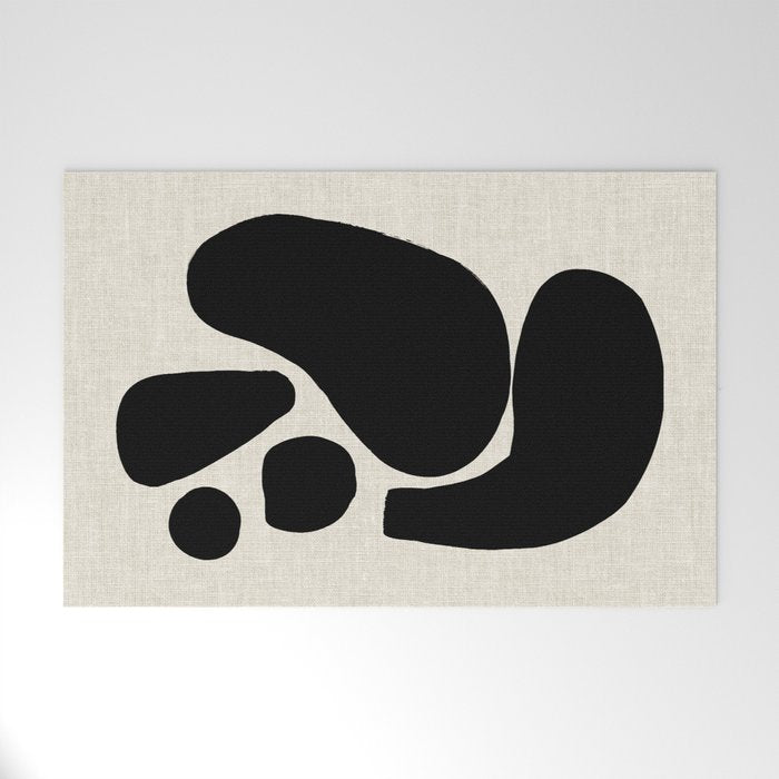 Footprints In Ink Welcome Mat Gallery Image 1