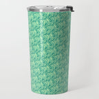 AT Pattern 3 Green Travel Mug Gallery Image 2