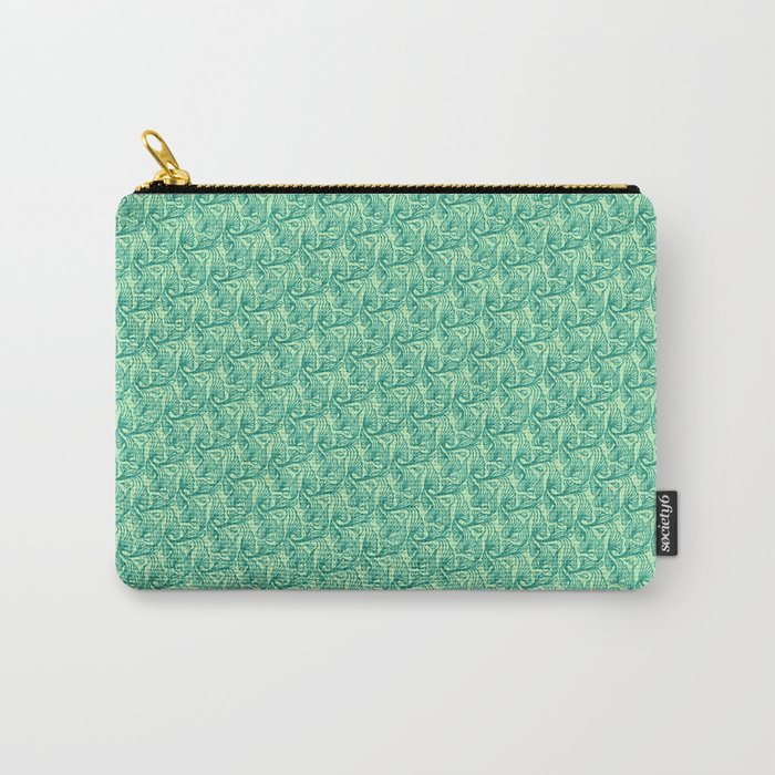 AT Pattern 3 Green Carry All Pouch Gallery Image 1