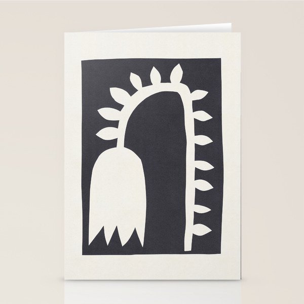 Black Tulip #2 - 2/5 Stationery Card Gallery Image 2