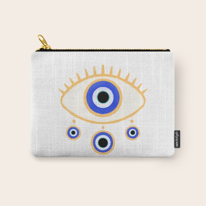 Evil Eye Amulet Charm Carry All Pouch Gallery Image 1