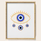 Evil Eye Amulet Charm Serving Tray Gallery Image 1