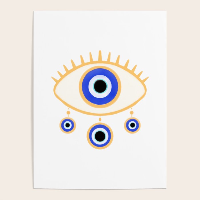 Evil Eye Amulet Charm Poster Gallery Image 4