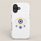 Evil Eye Amulet Charm iPhone Case Gallery Image 1
