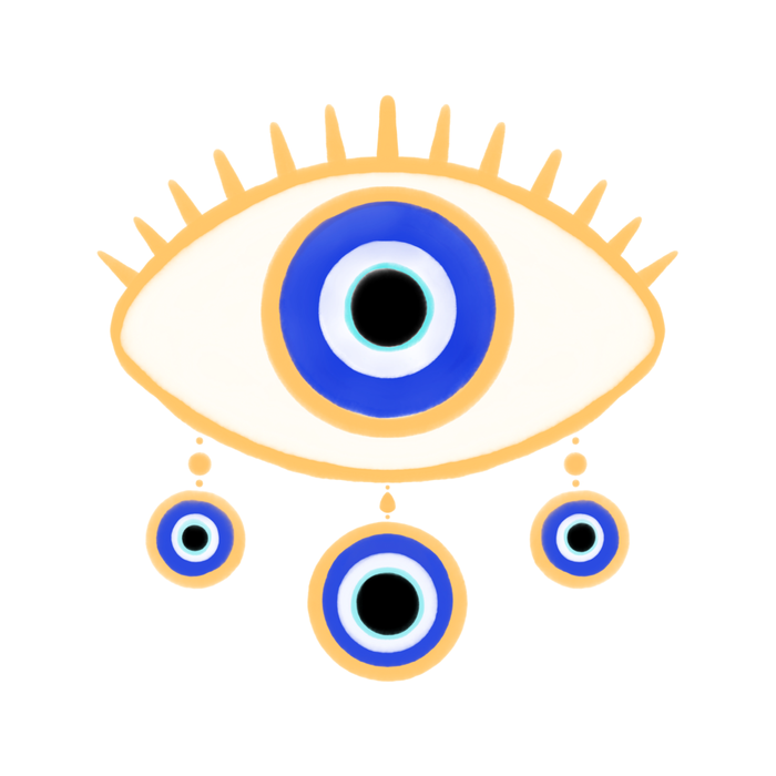 Evil Eye Amulet Charm Coffee Mug Gallery Image 2