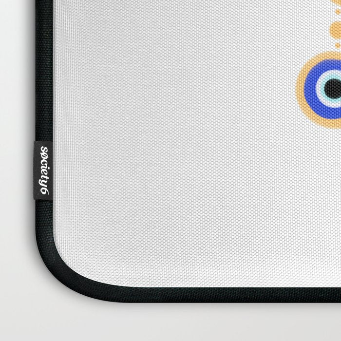 Evil Eye Amulet Charm Laptop Sleeve Gallery Image 3
