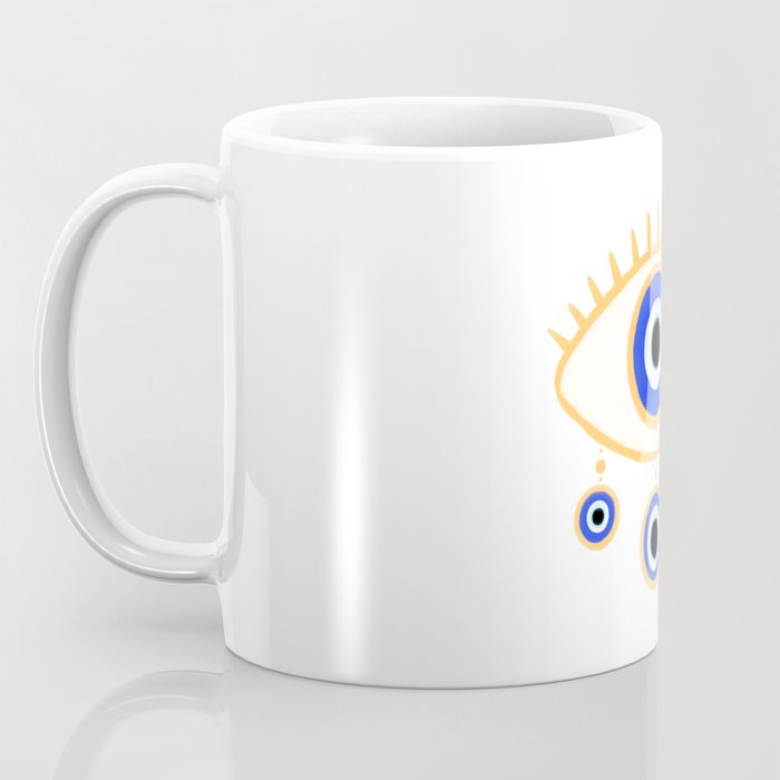 Evil Eye Amulet Charm Coffee Mug Gallery Image 3