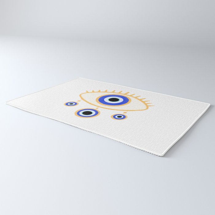 Evil Eye Amulet Charm Rug Gallery Image 3