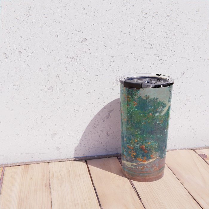 Orange Trees In Alcira byJoaquín Sorolla, 1904 Travel Mug Gallery Image 4