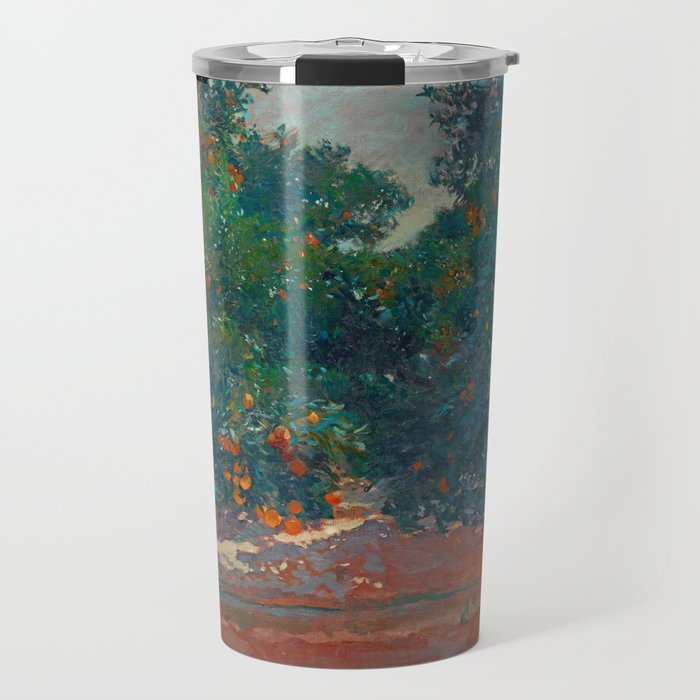 Orange Trees In Alcira byJoaquín Sorolla, 1904 Travel Mug Gallery Image 1