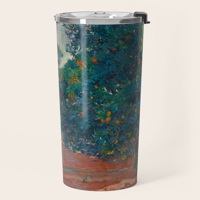 Orange Trees In Alcira byJoaquín Sorolla, 1904 Travel Mug Gallery Image 2