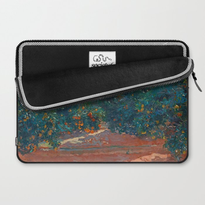 Orange Trees In Alcira byJoaquín Sorolla, 1904 Laptop Sleeve Gallery Image 2