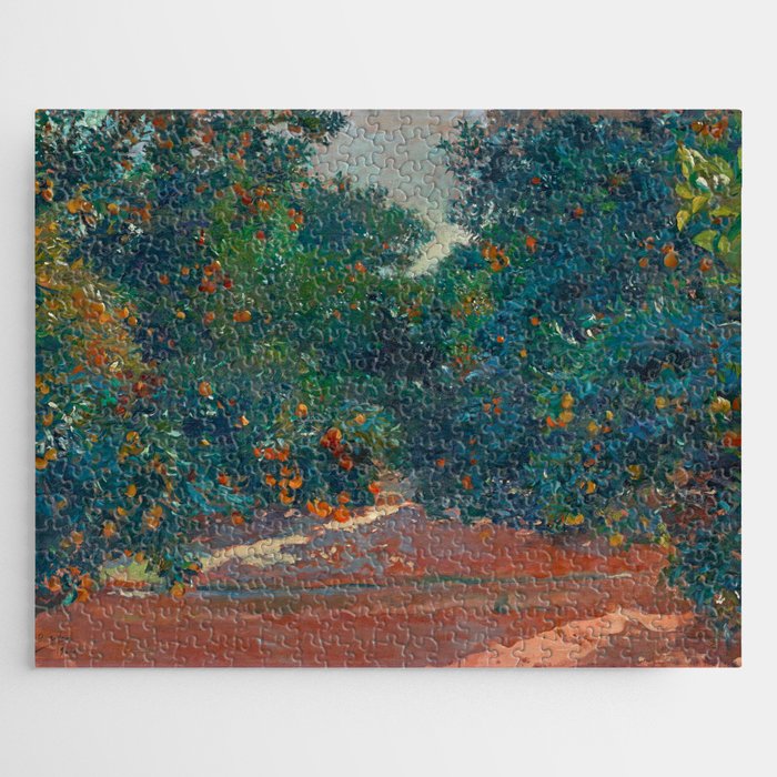 Orange Trees In Alcira byJoaquín Sorolla, 1904 Jigsaw Puzzle Gallery Image 1