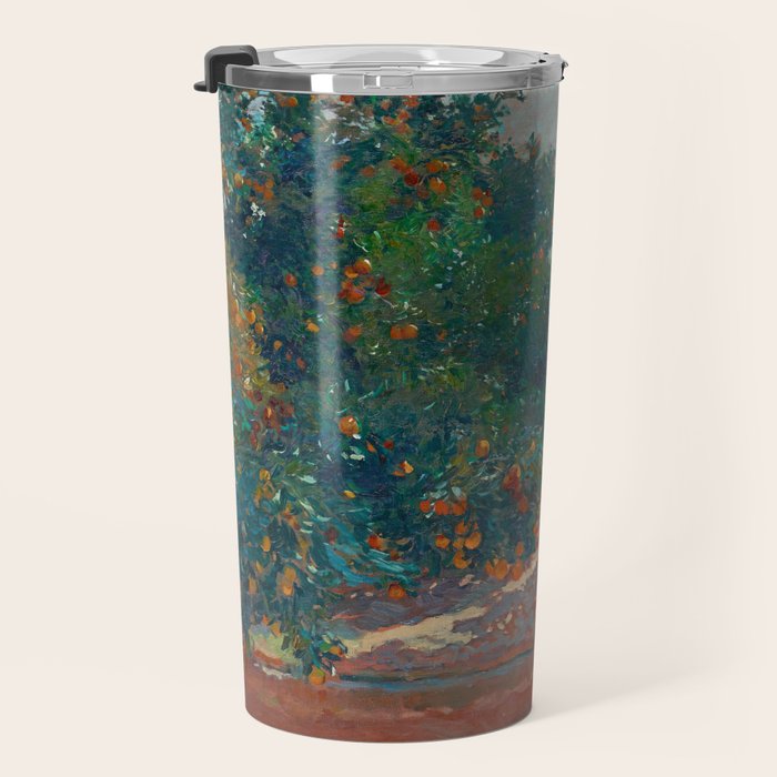 Orange Trees In Alcira byJoaquín Sorolla, 1904 Travel Mug Gallery Image 3