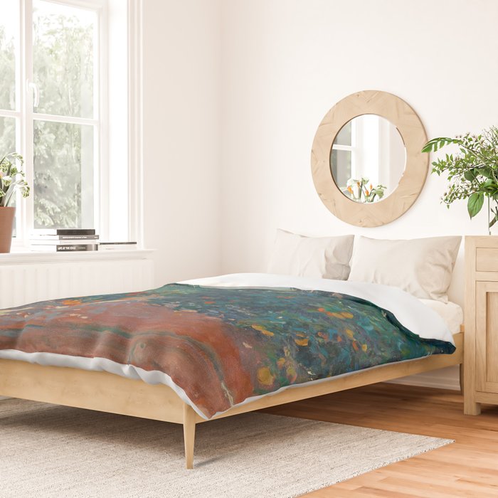 Orange Trees In Alcira byJoaquín Sorolla, 1904 Duvet Cover Gallery Image 2