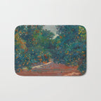 Orange Trees In Alcira byJoaquín Sorolla, 1904 Bath Mat Gallery Image 1