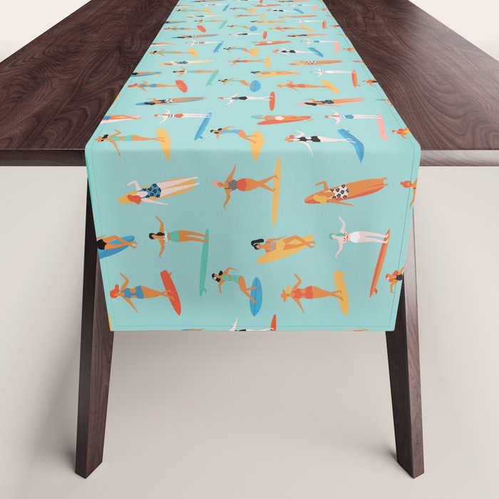 Beach girl Table Runner Gallery Image 1