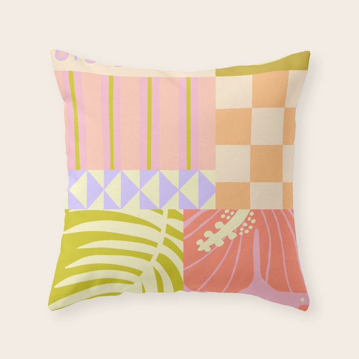 Tropical Soul  Throw Pillow Gallery Image 6