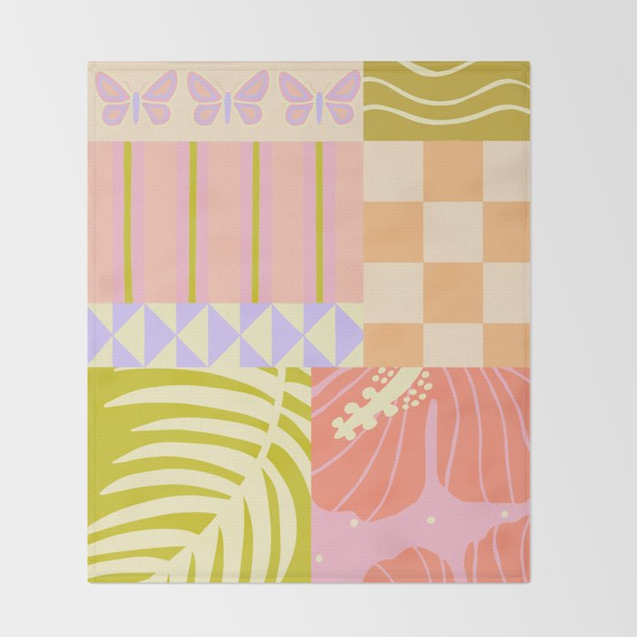 Tropical Soul  Throw Blanket Gallery Image 2