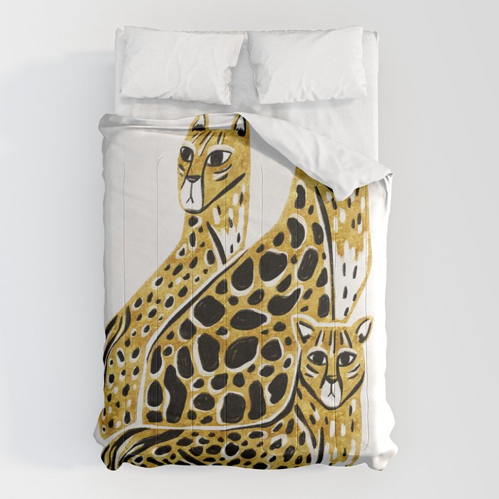 Gold Cheetahs Comforter Gallery Image 6