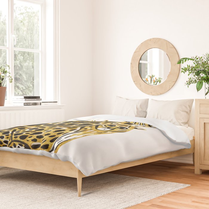 Gold Cheetahs Duvet Cover Gallery Image 2