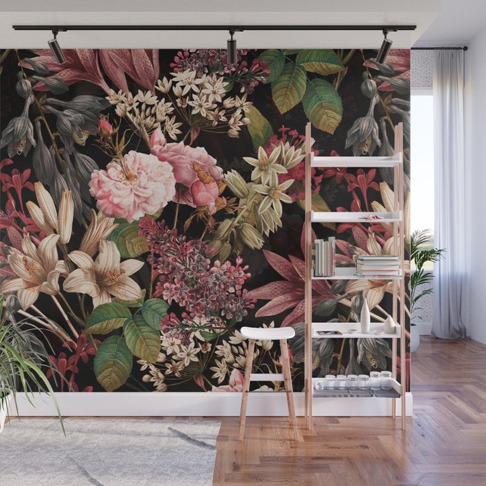 Garden of Eden- Night Wall Mural Gallery Image 1