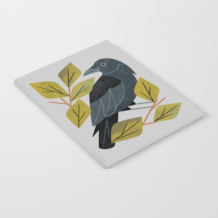 Perching Raven Notebook Gallery Image 2