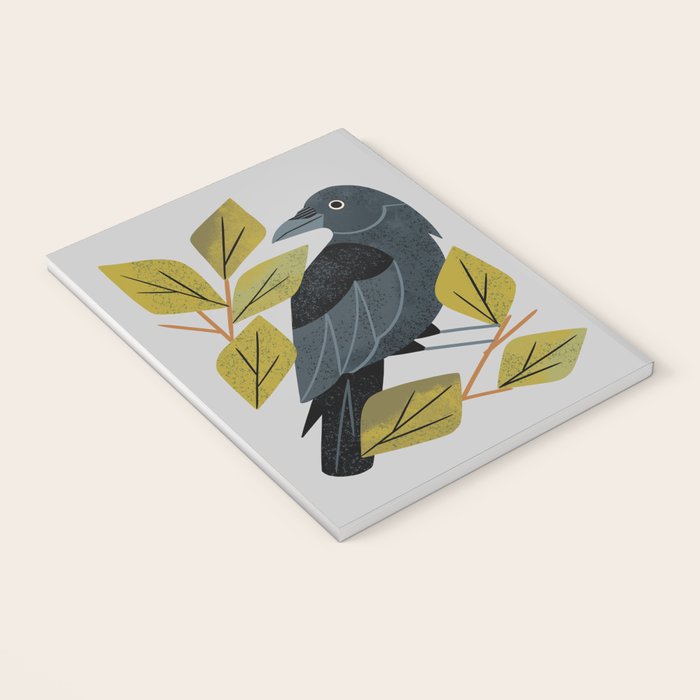 Perching Raven Notebook Gallery Image 3