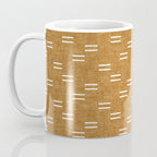 double dash on mustard Coffee Mug Gallery Image 3
