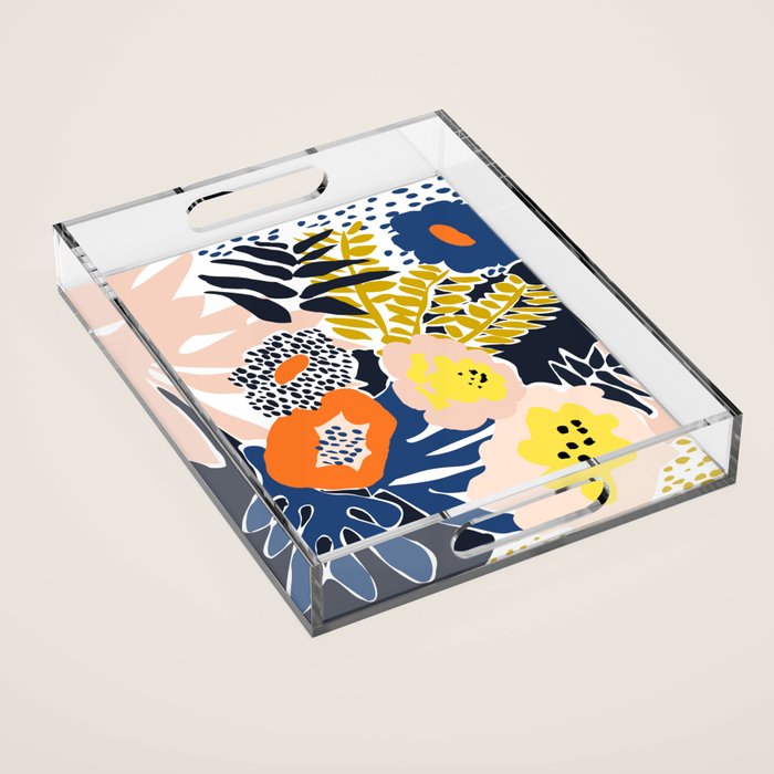 More design for a happy life - high Acrylic Tray Gallery Image 1