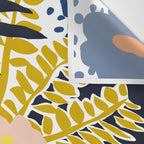 More design for a happy life - high Wall Tapestry Gallery Image 3