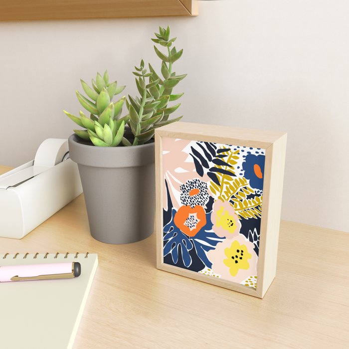 More design for a happy life - high Mini Art Print Gallery Image 2