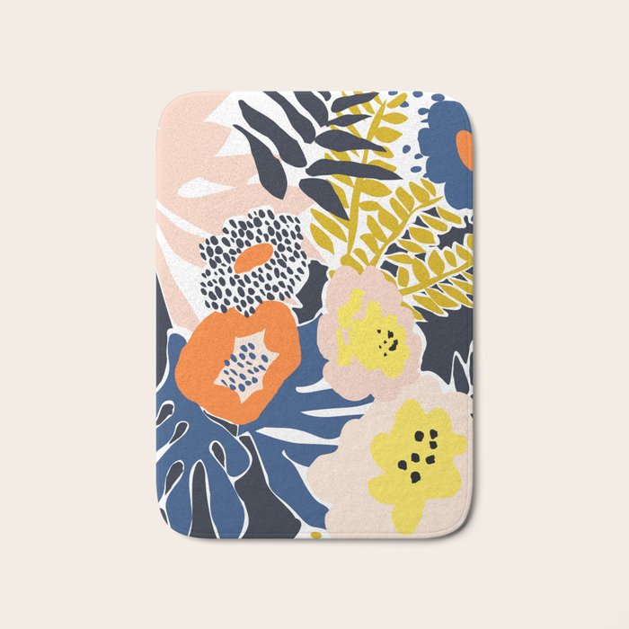 More design for a happy life - high Bath Mat Gallery Image 1