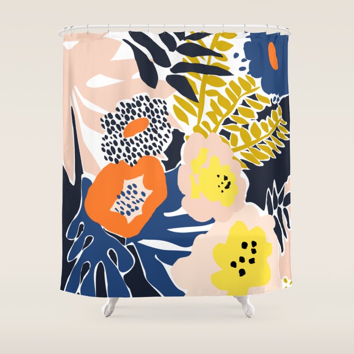 More design for a happy life - high Shower Curtain Gallery Image 1