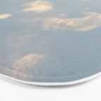 Golden Clouds | Minimal 35mm Film Photography Bath Mat Gallery Image 3
